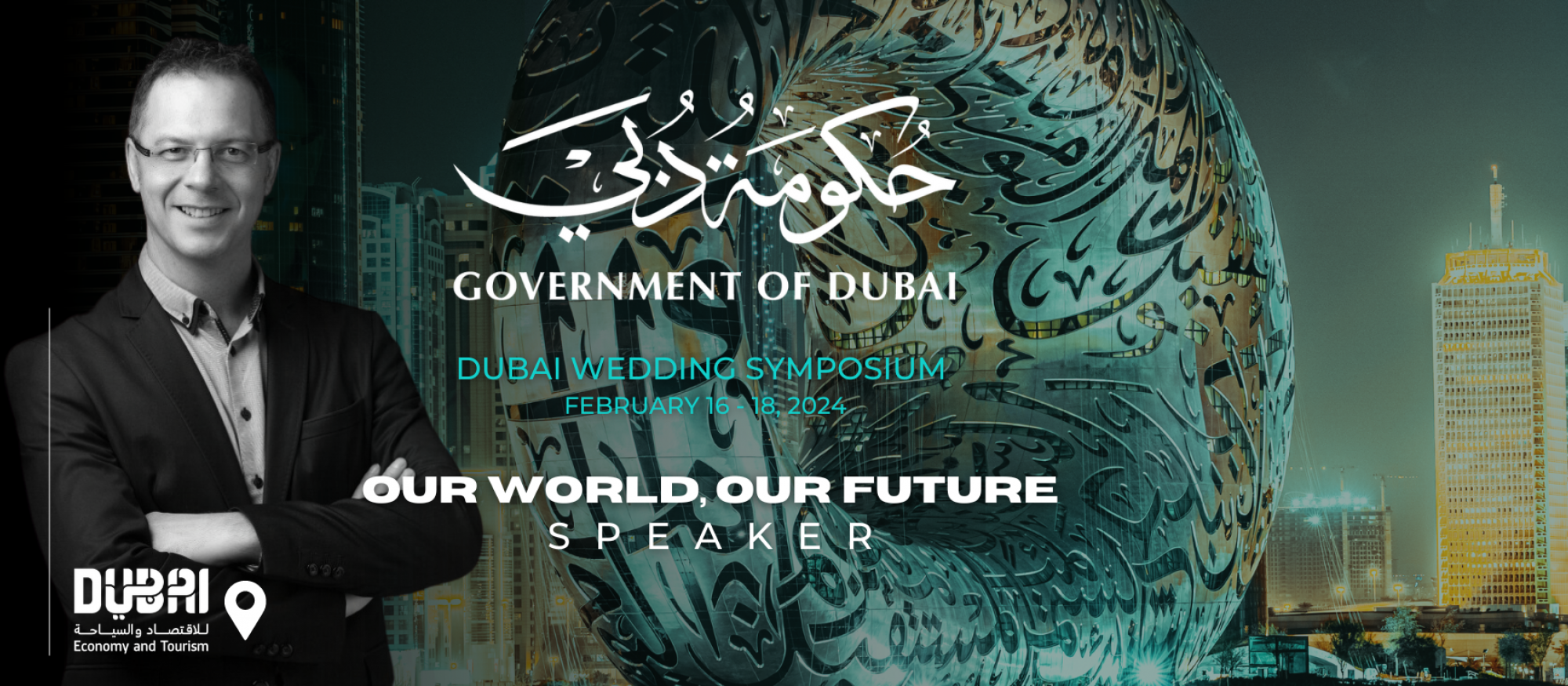 SPEAKER at the Dubai Wedding Symposium, February 16 - 18, 2024