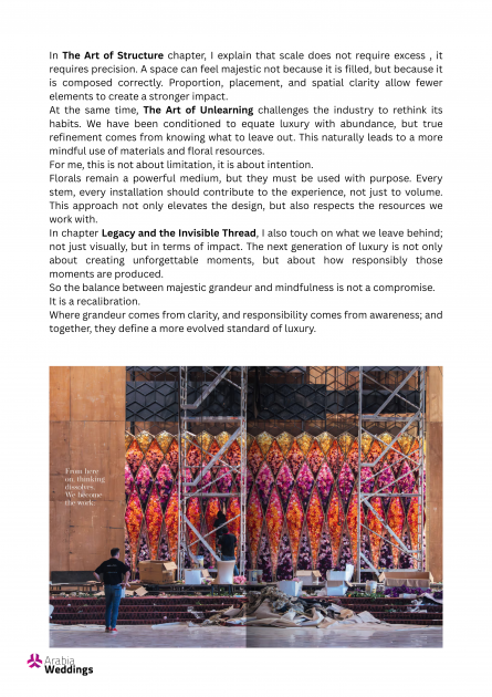 The Art of Design &mdash; Featured in Arabia Weddings