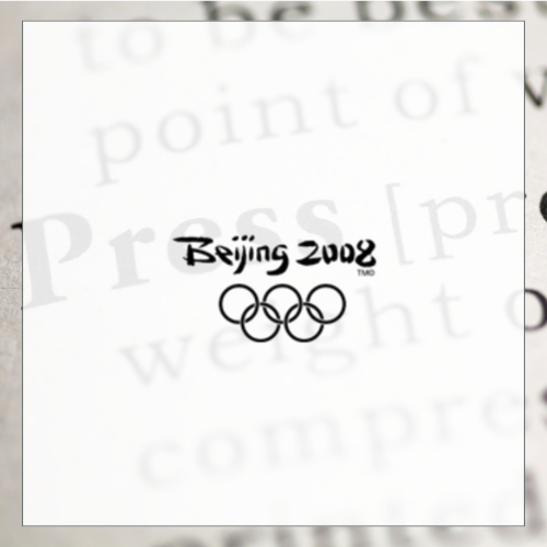 Senior Advisor &mdash; Ceremonial Flowers, Beijing Olympic Games (2008)