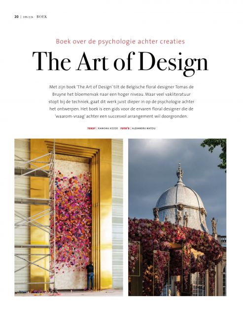 Design Beyond Flowers: DPK Floral Magazine Explores The Art of Design